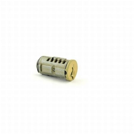 Kwikset Smart Cylinder for Knob and Lever Bright Brass Finish 83279-3